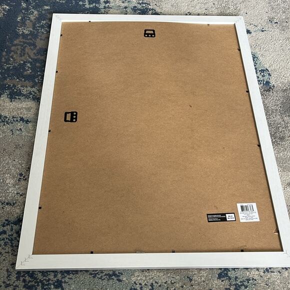 Georgia Bulldogs framed print with blue mat 20" wide 26" height clear plastic - Picture 5 of 7